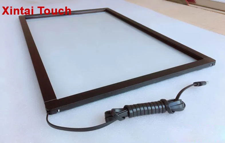 

Real 10 points customized multi IR touch screen with active area dimension 370mmX225mm