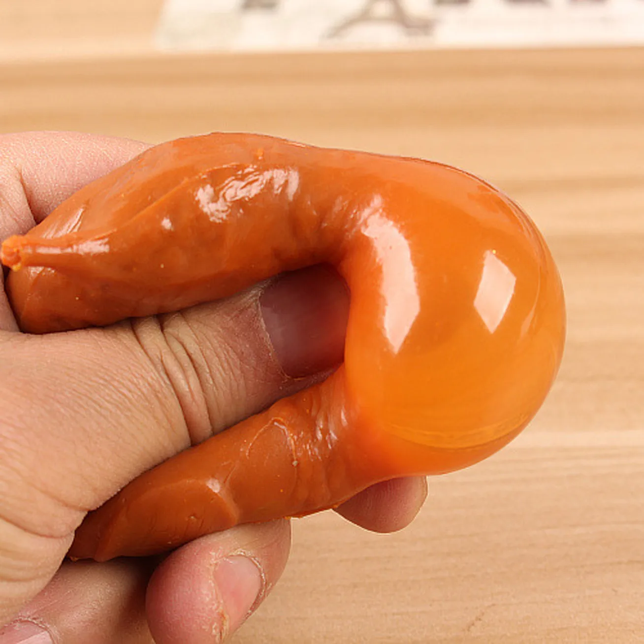 Забавные игрушки новинка Squeeze дерьма эластичный ПУ стресс медленно распрямляющийся мягкий игрушки облегчение ручной фиджет-игрушки-приколы ПУ 25-30