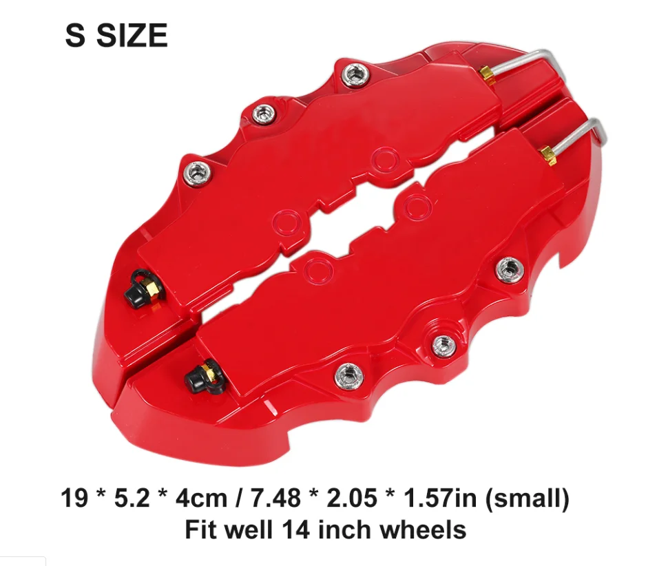 Украшение автомобиля Abalone модифицированный тормозной суппорт крышка бака тормозной жидкости стерео суппорт крышка тормозной суппорт крышки высокого качества ABS пластик