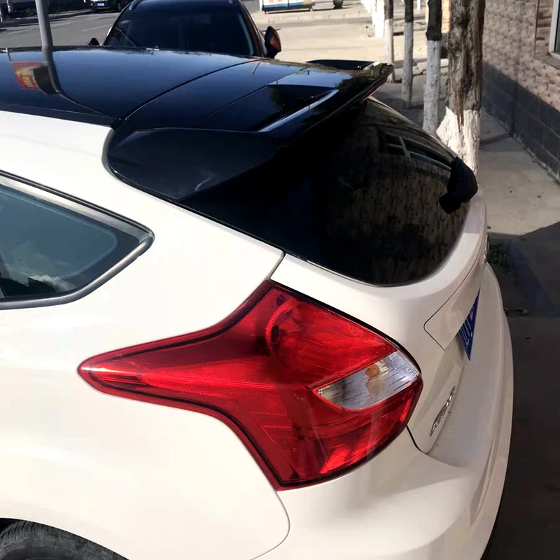 Спойлер для Ford Focus высокое качество ABS материал заднее крыло автомобиля Праймер