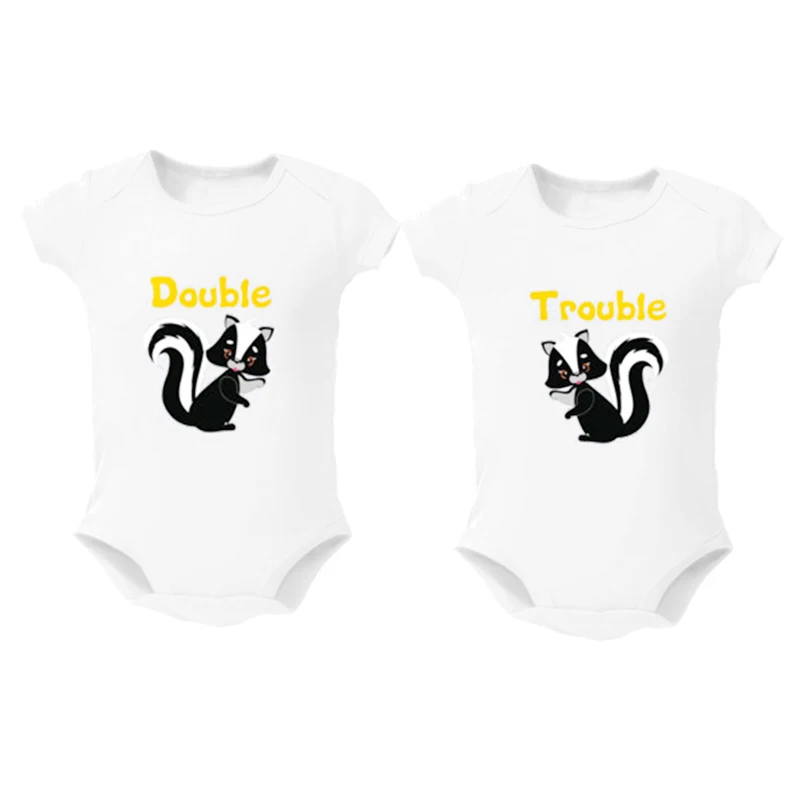 Комплект детской одежды для близнецов Culbutomind Double Trouble из 2 предметов одежда