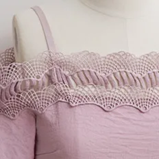 Модные летние 2018 женские кружевные платья с коротким рукавом и оборками черного