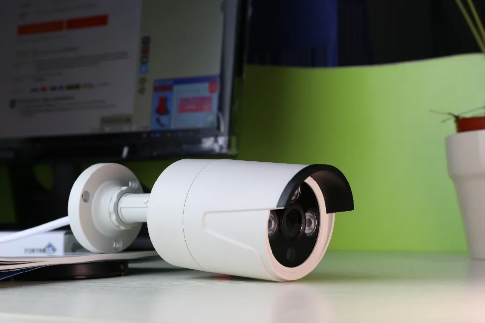 Techage HD 720 P 1080 2.0MP безопасности POE IP Камера 3 шт Массив светодиодный