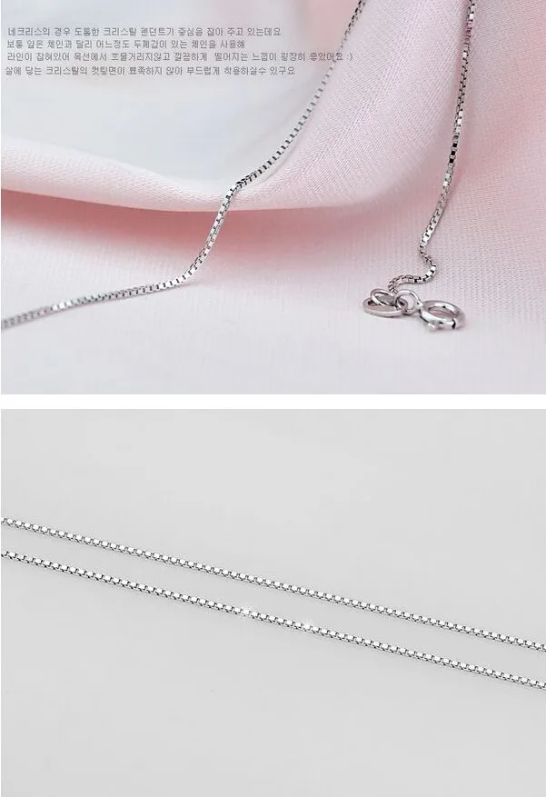 Лидер продаж модная Высококачественная цепочка в коробке из стерлингового