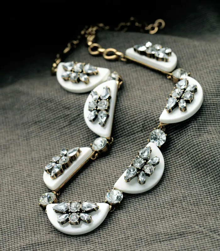 Женское ожерелье с подвеской и большим кристаллом модный дизайн 2019 | Украшения