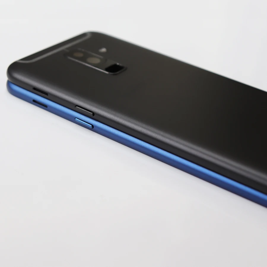 Оригинальная задняя крышка корпуса для Samsung Galaxy A6 + Plus A6plus 2018 аккумулятора кнопка