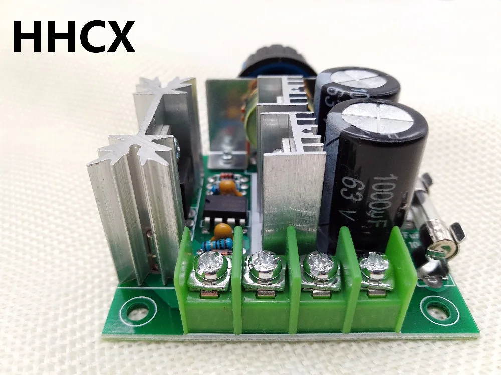 Высокая эффективность 12 V-40 V 10A бесступенчатый ШИМ переключатель скорости регулирование для двигателя постоянного тока Скорость регулирующий насос