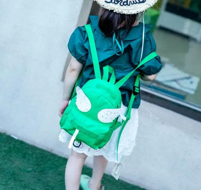 2019 мультфильм карамельный цвет Детские парусиновые рюкзаки мини школьный