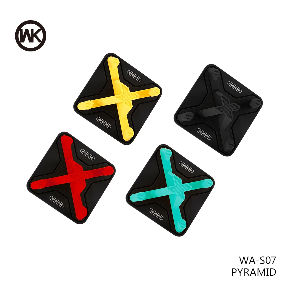 Дизайн WK универсальный силиконовый Противоскользящий коврик автомобильный