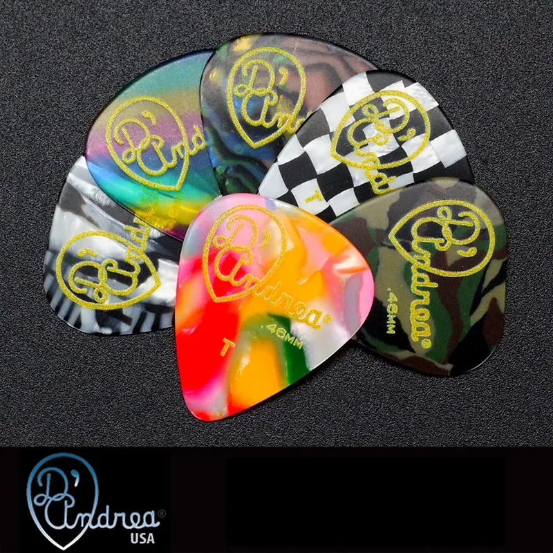 

D'Andrea USA's Wild Celluloid Guitar Pick, Sell by 1/pc