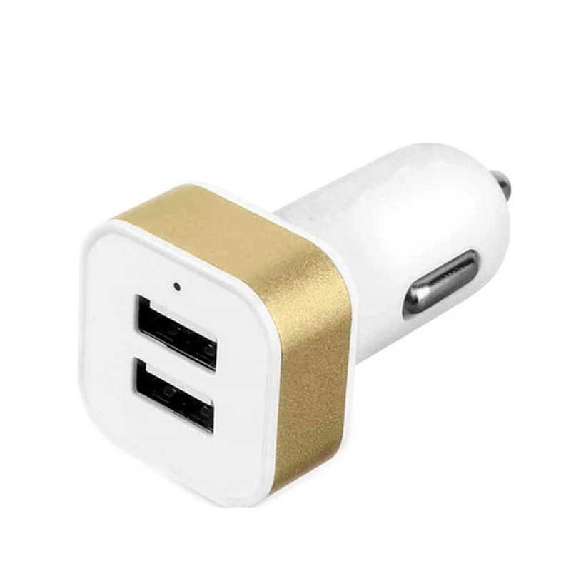 2.1A двойной USB Автомобильное зарядное устройство для iPhone Samsung LG Xiaomi Huawei мобильный
