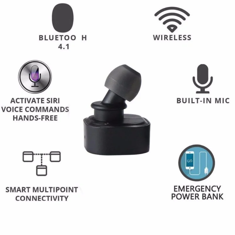 Новинка 2019 TWS наушники K3 Мини Беспроводная Bluetooth гарнитура вкладыши Super Bass