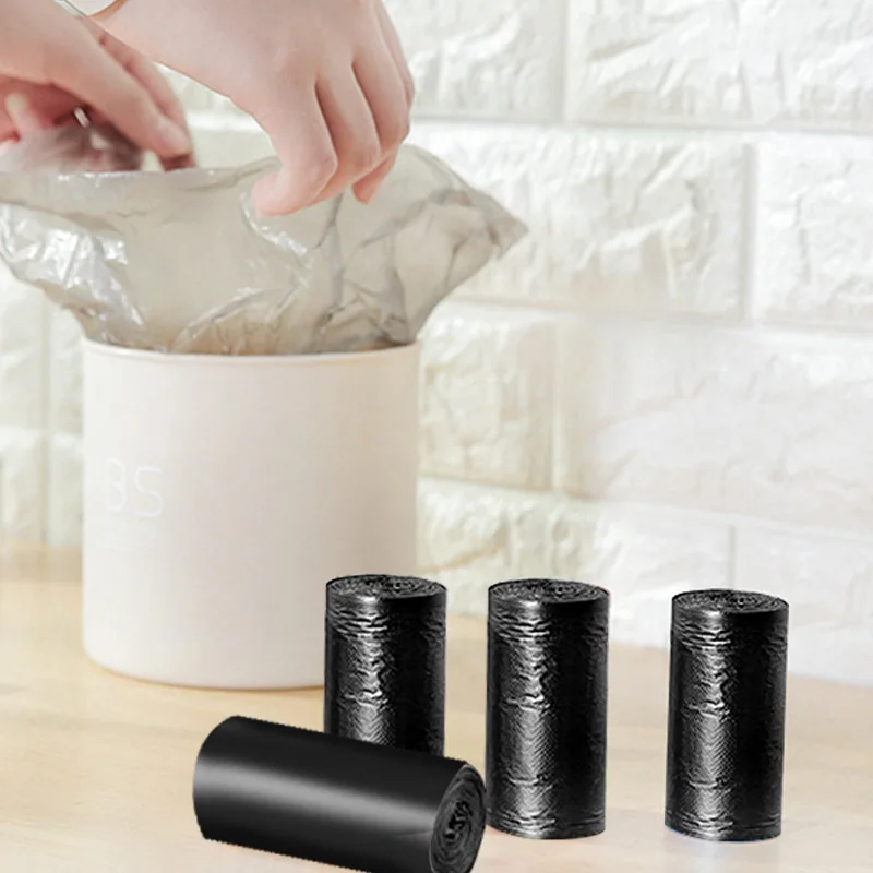 Настольная Бытовая мусорная корзина утолщенные мини мусорные пакеты маленькие