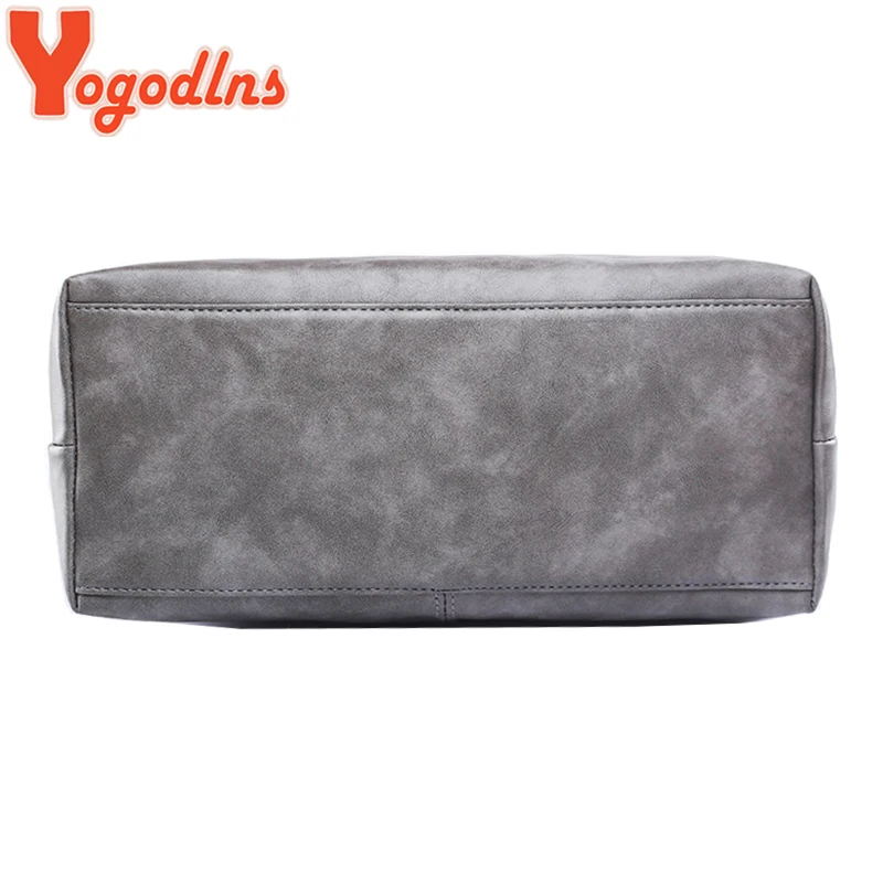 Yogodlns сумка Модные женские кожаные сумки короткие сумки на плечо Серые/черные Большие вместительные роскошные сумки дизайнерские сумки-тоут