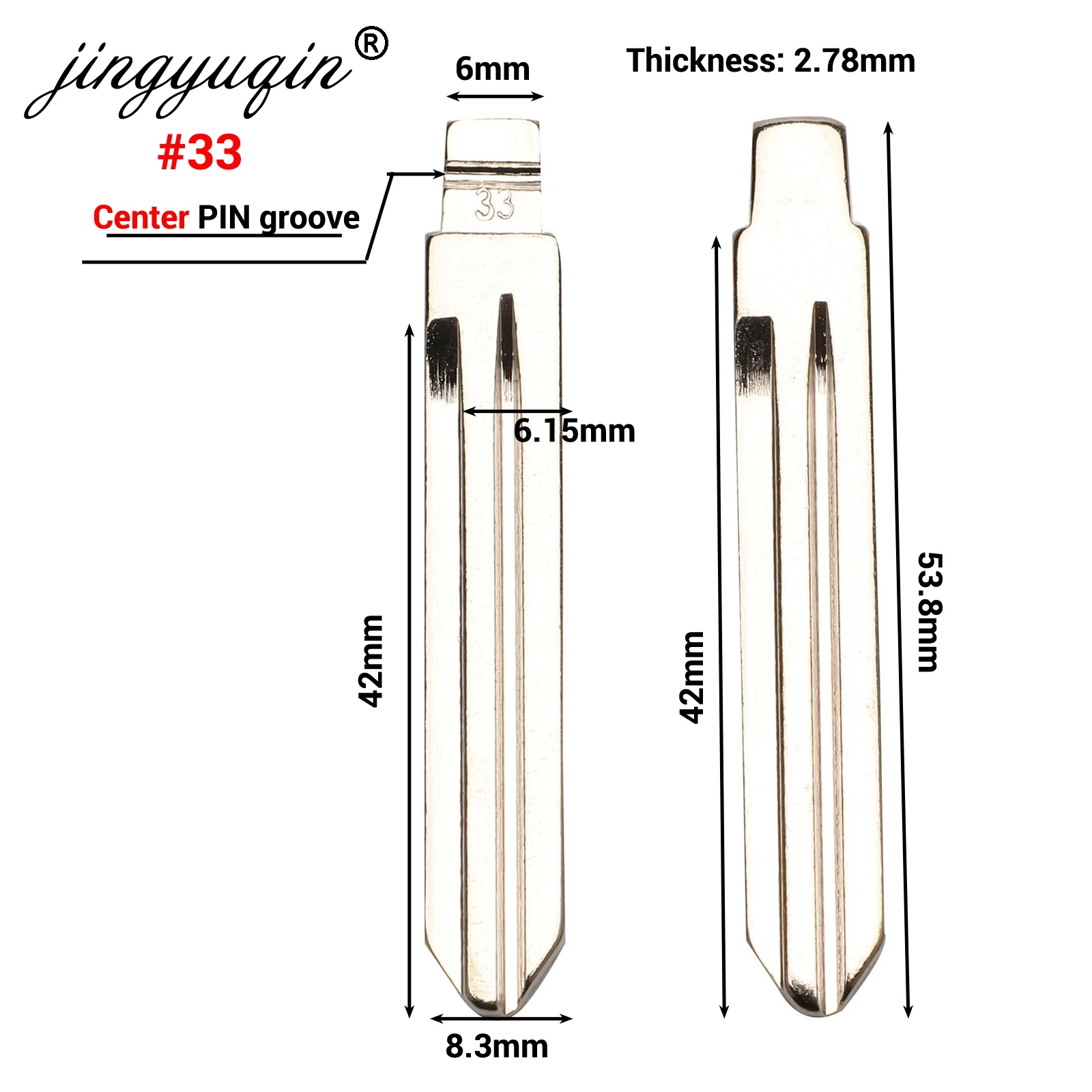 Ключ jingyuqin 15 шт. для Hyundai Tucson Getz Matri Sonata Santa fe подходит Kia HYN14RFH KD Flip Blade 08 28 29 36 50 97 33 # |