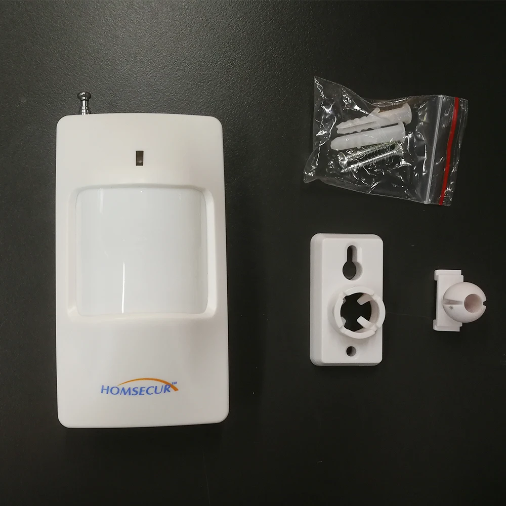 HOMSECUR 1 шт. A1 беспроводной инфракрасный детектор PIR датчик движения для нашей 433 МГц
