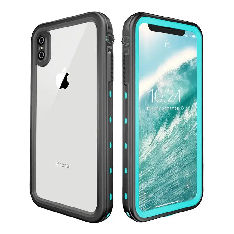 Для iphone XR Redpepper водонепроницаемый IP68 Подводный 2 м жизни водонепроницаемый противоударный жесткий водонепроницаемый чехол для iphone XR