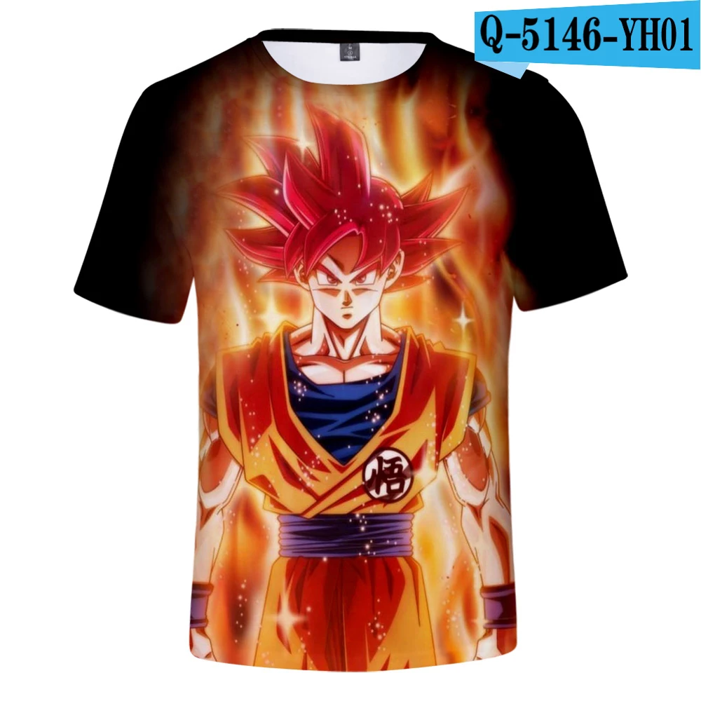 3D t shirt Новейшая куртка в стиле аниме «Драконий жемчуг», Мужская/Женская толстовка, 3D принт, драконий жемчуг, Z Goku, бейсбольная форма, пальто, черные крутые топы, 4XL - Цвет: 3D t shirt