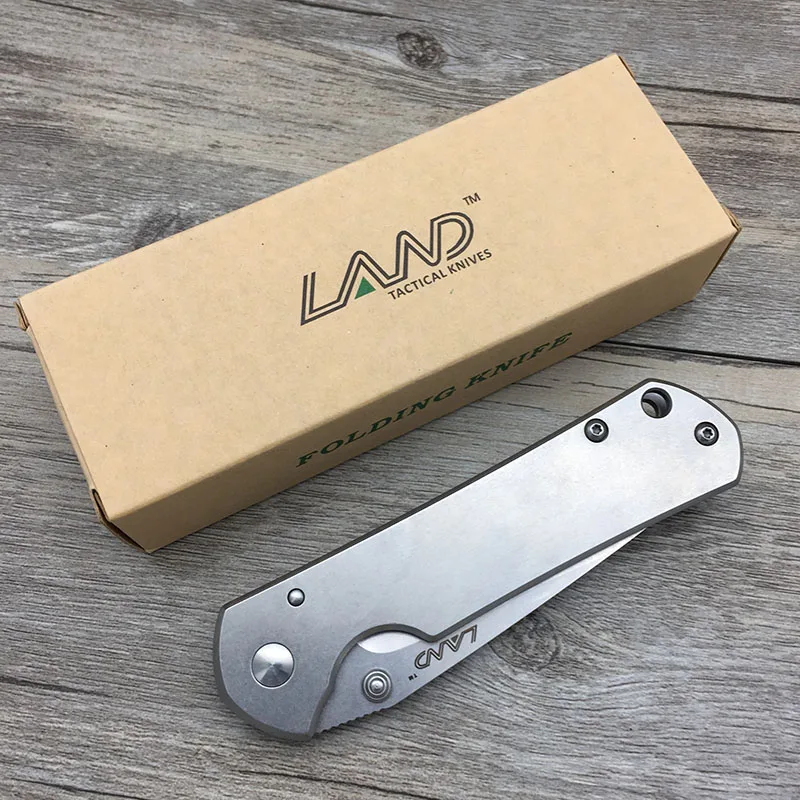 Land 8103/8104 складной нож 8Cr14MoV Лезвие Открытый Кемпинг выживания Охота универсальный нож подарок небольшой EDC Карманный режущий инструмент