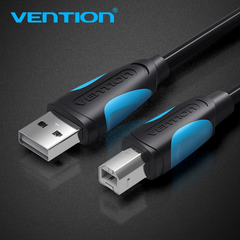 USB-кабель для принтера HP, Canon, Epson - изображение