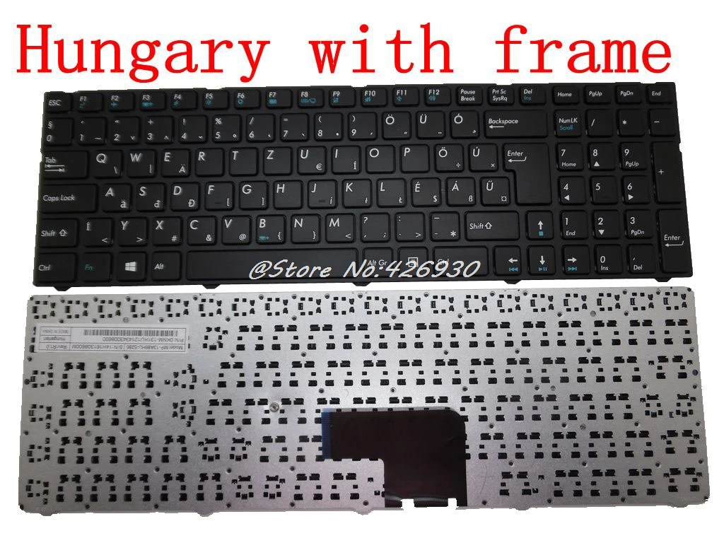 Laptop Keyboard For Medion E7223 E7225 E7226 E7227 Black With Frame V150062AS6 MP-13A83U4-5286 MP-13A83US-5281 OKN0-CN1UI11 | Компьютеры и