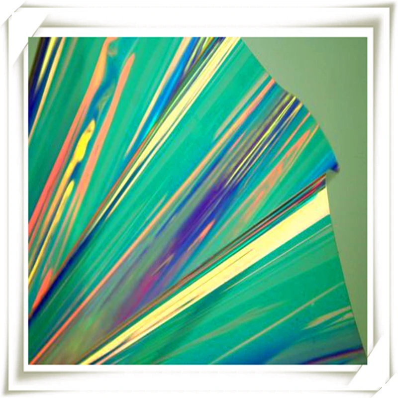 26mic JRB 2690 01 USA Dichroic Angelina Crystalina Fantasy PET переливчатая Радуга Film 1020 мм W * 150m L|film|film