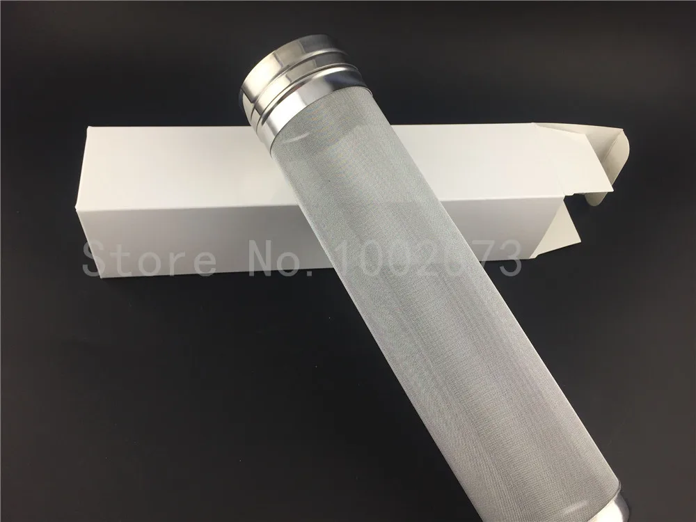 Фильтр из нержавеющей стали для сухого пива 300 микрон 70x300 мм|spider strainer|stainless