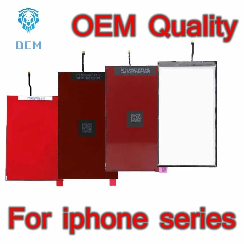 OEM новая подсветка для iphone5 6G 6P 6S 6plus 7G 7P 8G 8P фотоподсветка пленка ЖК дисплей