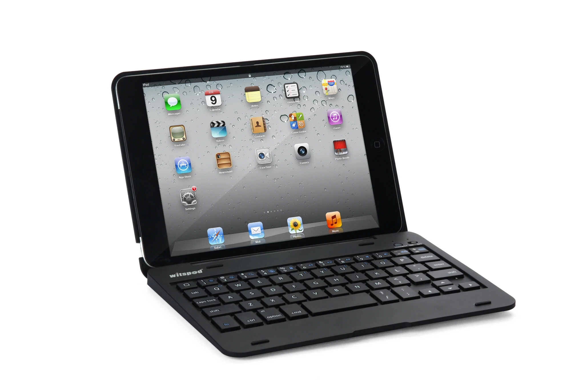 Для iPad Mini 1/2/3 чехол с 7 цветами с Подсветкой Bluetooth клавиатура для iPad Mini 1 Mini 2 Mini 3 откидная подставка планшет клавиатура чехол