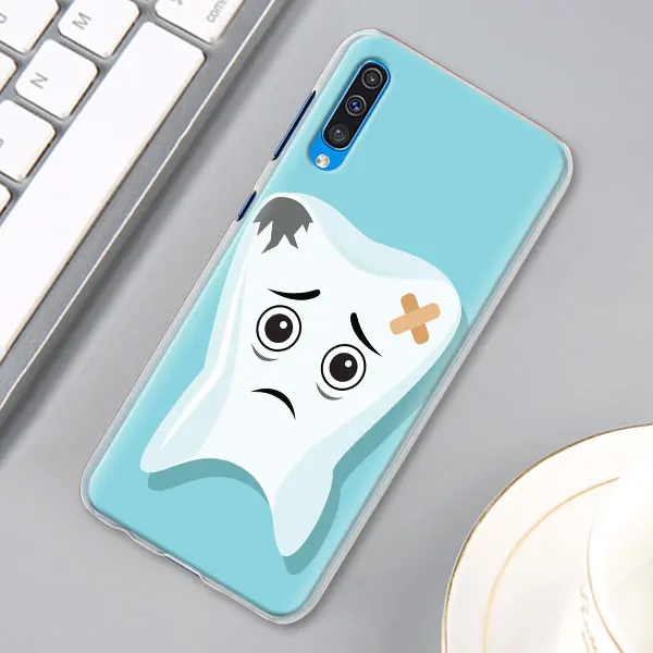 Стоматолог зубов чехол КРЫШКА ДЛЯ samsung Galaxy A30 A40 A50 A70 A6 A8 плюс A7 A9 M30 чехол для телефона Coque - Цвет: 13