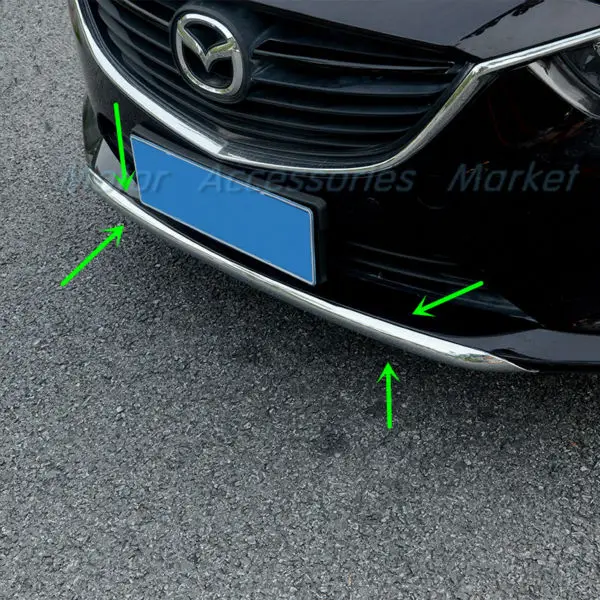 Новый хромированный задний бампер для Mazda 6 2014 2015|front rear bumper|lower bumper coverrear cover |
