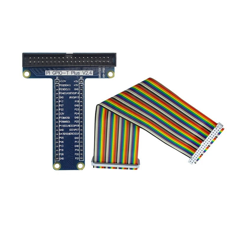 Плата для Raspberry Pi 3 GPIO плата типа T + 40 контактный 20 см кабель Мама мама 3B Plus Model B|pi