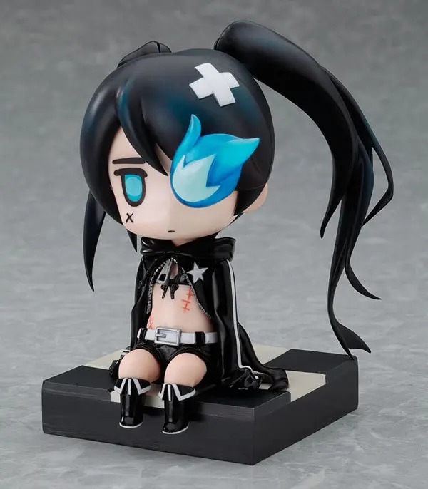 Новая горячая распродажа Q ver. 106 # Zatsune Мику BLACK ROCK SHOOTER 10 см ПВХ подарок для детей