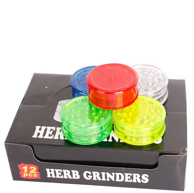 Новинка 250 шт./лот пластмассовая измельчитель травы лист Магнитный 3 части Акулий