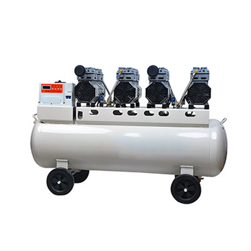 

1PC Large Air Pump Compressor Oil-free Silent Air Compressor Dental Laboratory Woodworking Auto Repair Air Pump Compressor