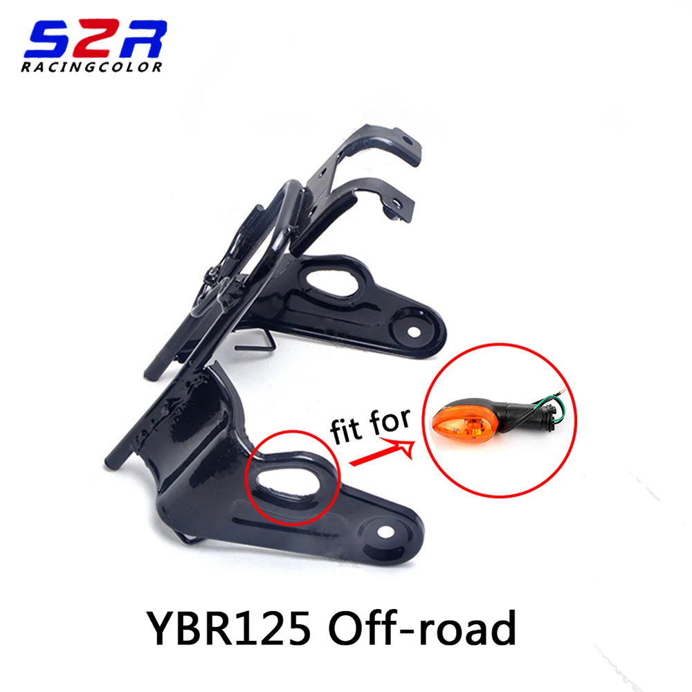S2R мотоцикл Stay фара для YAMAHA YBR125 YBR YB 125 подходит для оригинального велосипедный Спидометр рамки стойка фары головного света кронштейн