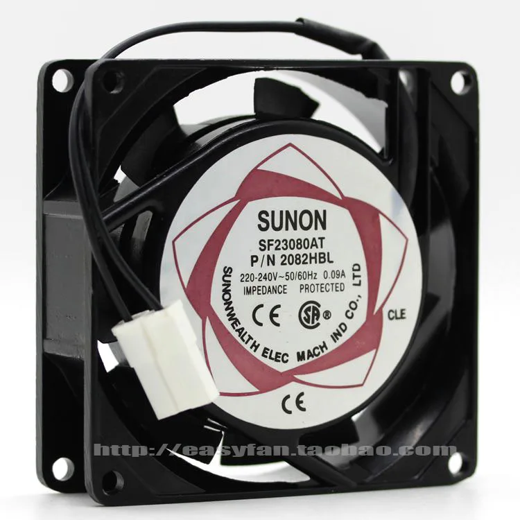 

NEW SUNON double ball bearing 8CM 220V 8025 8CM AC SF23080AT cooling fan