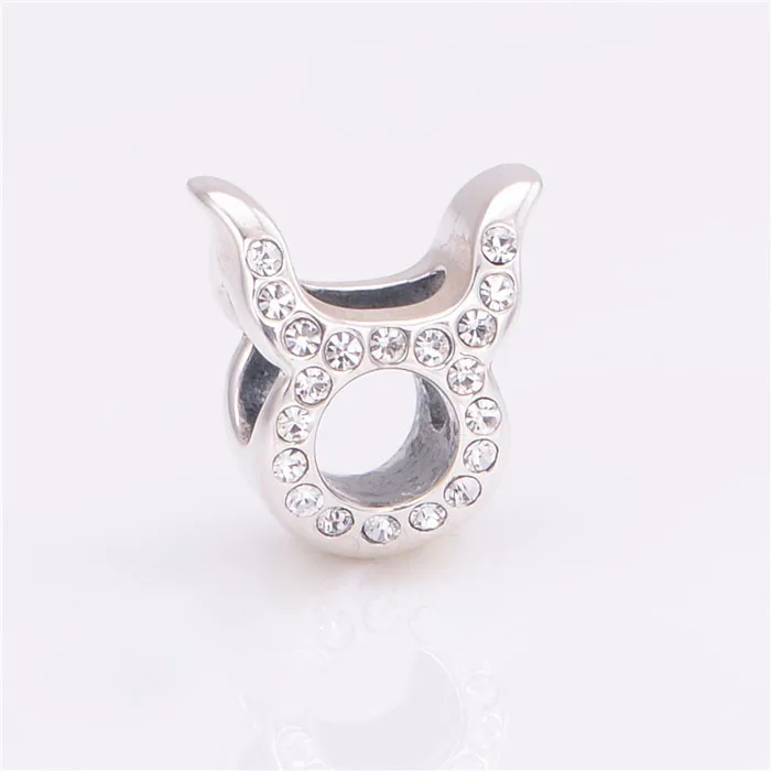 Новинка 2015 подвеска-талисман со знаками Зодиака с фианитом подходит для