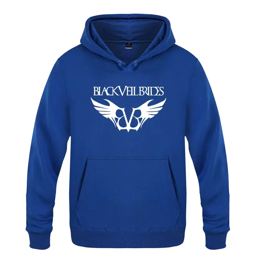 Black Veil Brides Rock Music Sweatshirts Men 2018 Mens Hooded Fleece Pullover Hoodies | Мужская одежда