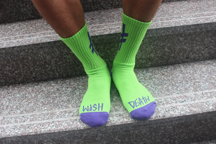 Top Quality Hot Harajuku Style Socks Thick Terry Fixed Gear Skateboard Hiphop Sport Long For Men Women 1295 | Тематическая одежда