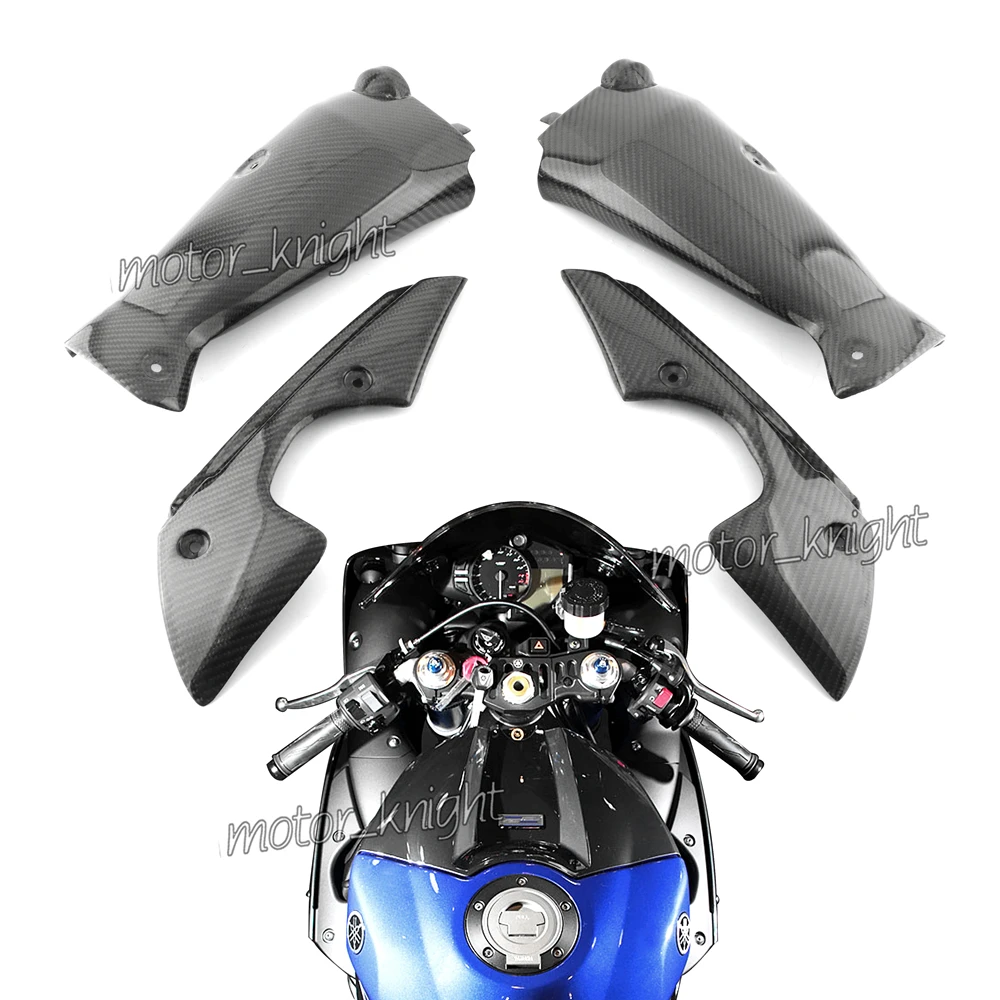 Новая саржа 2*2 из углеродного волокна для YAMAHA R1 2009-2014 внутренняя сторона и панель