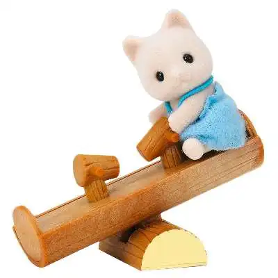 4560 Sylvanian Families кукольный домик животные пушистые игрушки Фигурки детский набор собака/кошка/кролик/овца/медведь подарок для девочки Новинка - Цвет: 4560
