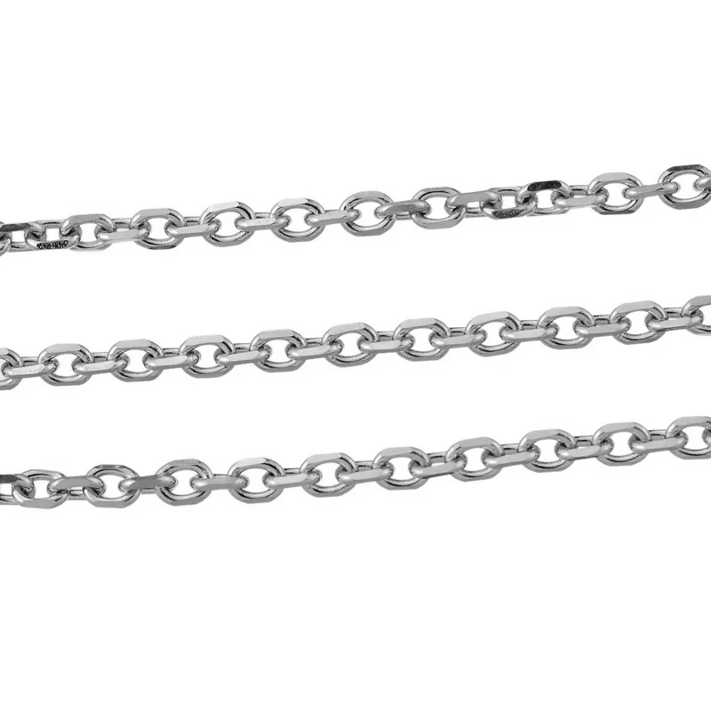 LASPERAL 2 м ожерелье из нержавеющей стали крест цепочка для изготовления ювелирных