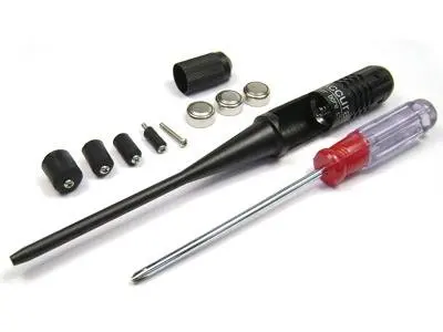 

Tactical Red Dot Laser Bore Sighter boresighter Kit .22- .50 Caliber Rifle Scope