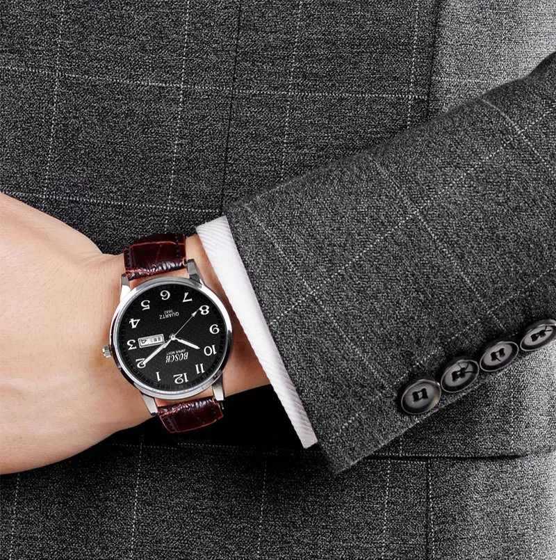 Топ люксовый бренд мужские's часы Дата День нержавеющая сталь Relojes светящиеся часы мужские повседневные кварцевые часы спортивные наручные часы