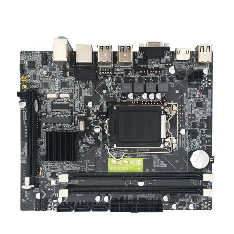 H55 PC LGA1156 компьютерная настольная материнская плата DDR3 Двойная материнская плата с интерфейсом HDMI HD Тип памяти DDR3 1333/1066 МГц