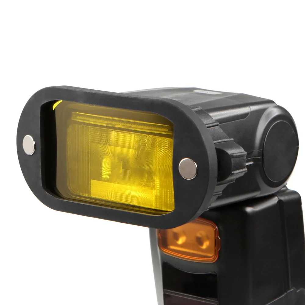 Selens семь цветов Speedlite фильтр сотовая сетка с магнитной резиновой лентой для Yongnuo