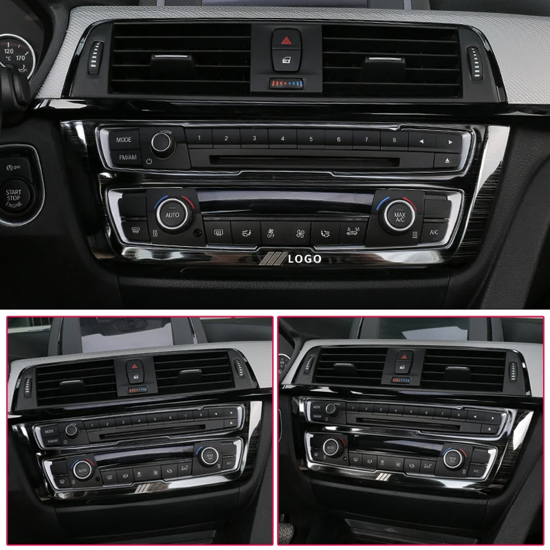 Аксессуары для BMW F30 F34 320i 3 серии кнопки переключателя фар из нержавеющей стали