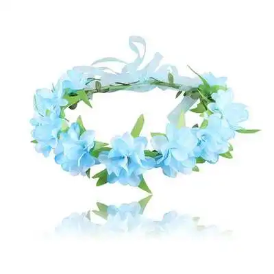 Новинка года; купальный костюм с хвостом русалки детский купальный костюм русалки для девочек; легкий купальник для детей; юбки-бикини; купальный костюм - Цвет: blue flower