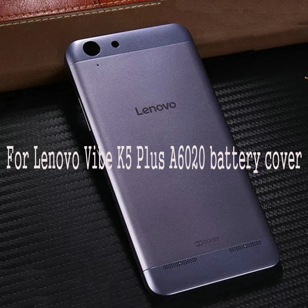 Для lenovo Vibe K5 Plus Задняя крышка батареи официальный корпус телефона для lenovo A6020 крышка батареи запасные части